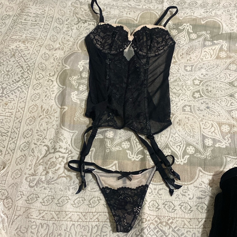 VS Corset Top and Thong